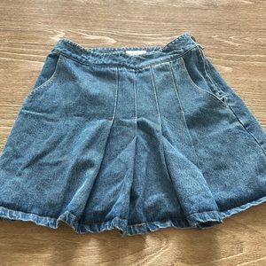 Shekou womens denim skirt size extra small